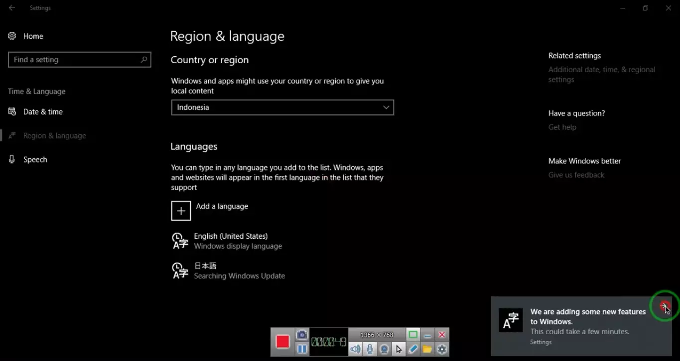 Menulis Huruf Jepang di Windows 10