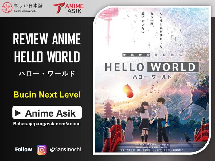 Review Anime Hello World Bahasa Indonesia