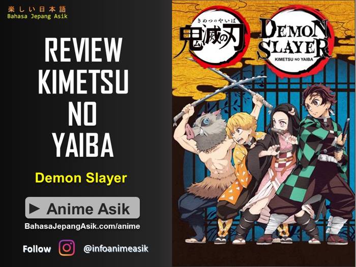 Review Anime Kimetsu no Yaiba ~ Demon Slayer