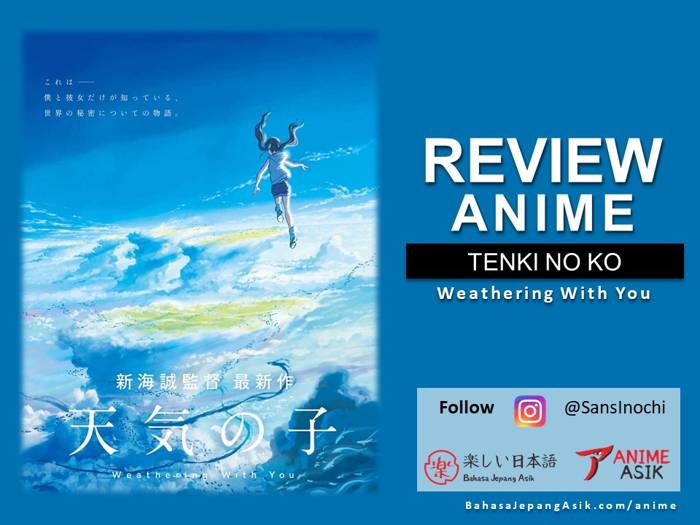 Review Anime Tenki no Ko (Weathering with You) Indonesia